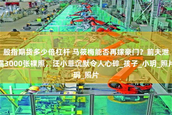 股指期货多少倍杠杆 马筱梅能否再嫁豪门？前夫泄露3000张裸照，汪小菲沉默令人心碎_孩子_小玥_照片