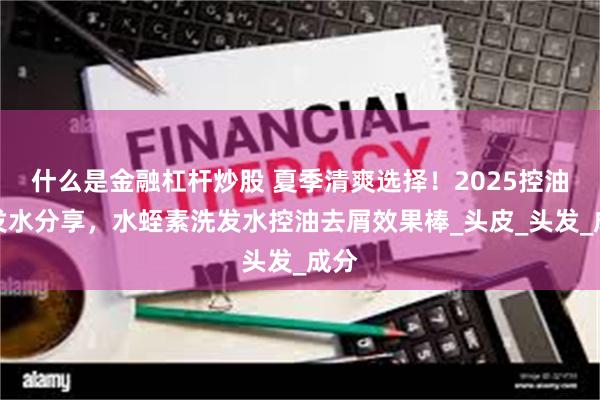 什么是金融杠杆炒股 夏季清爽选择！2025控油洗发水分享，水蛭素洗发水控油去屑效果棒_头皮_头发_成分