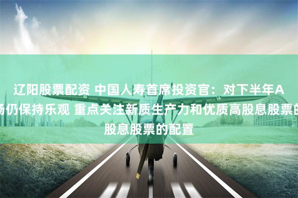 辽阳股票配资 中国人寿首席投资官：对下半年A股市场仍保持乐观 重点关注新质生产力和优质高股息股票的配置
