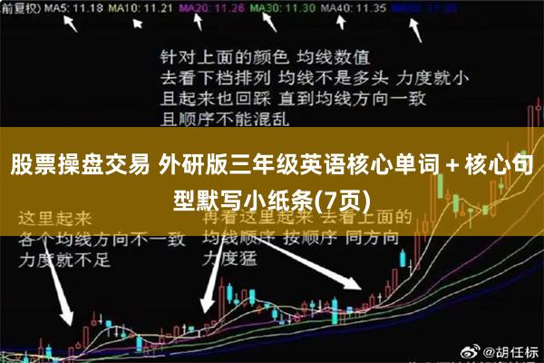 股票操盘交易 外研版三年级英语核心单词＋核心句型默写小纸条(7页)